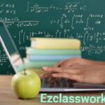 Ezclasswork dashboard showcasing task management tools and educational resources.