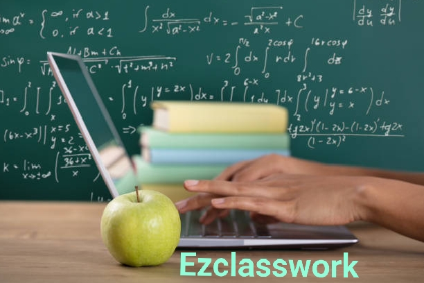 Ezclasswork dashboard showcasing task management tools and educational resources.