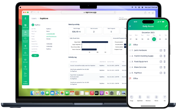 RepMove: The Best CRM for Insurance Sales Professionals